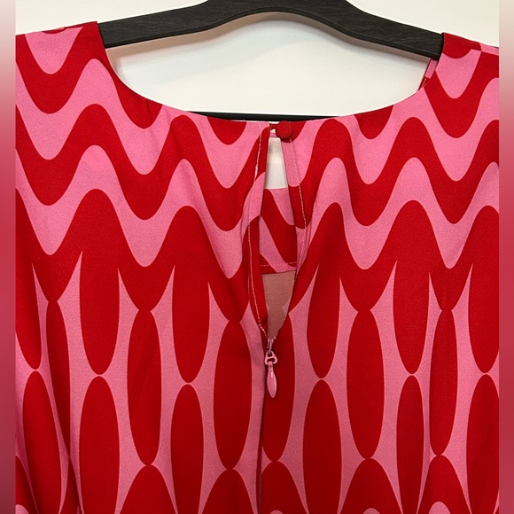 Eloquii Printed Flare Sleeve Dress - Picture 5 of 5